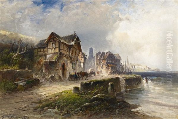 Fischerdorf In Der Bretagne - view 1