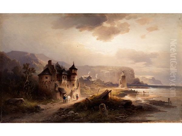 Kustenlandschaft In Der Normandie - view 1