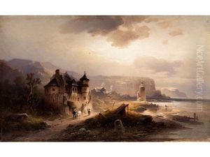 Kustenlandschaft In Der Normandie