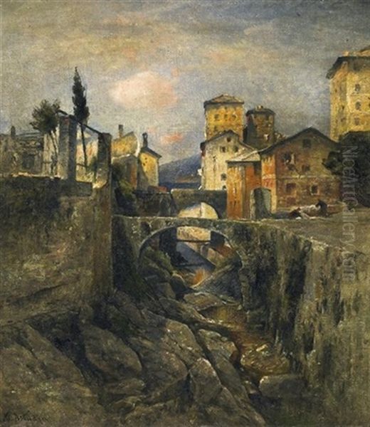 Ligurisches Bergdorf - view 1