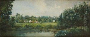 Barque Sur Le Cours D"eau Barque Sur Le Cours D"eau