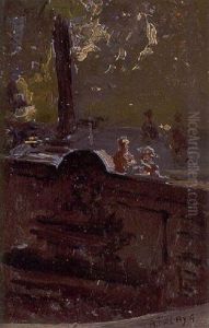Los Jardines De Saint-cloud De Paris by Enrique Atalaya
