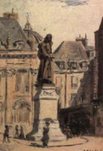 Vista De Paris by Enrique Atalaya
