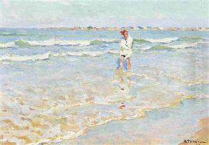 On The Shore, Possibly Saint-gilles-sur-vie, France On The Shore, Possibly Saint-gilles-sur-vie, France