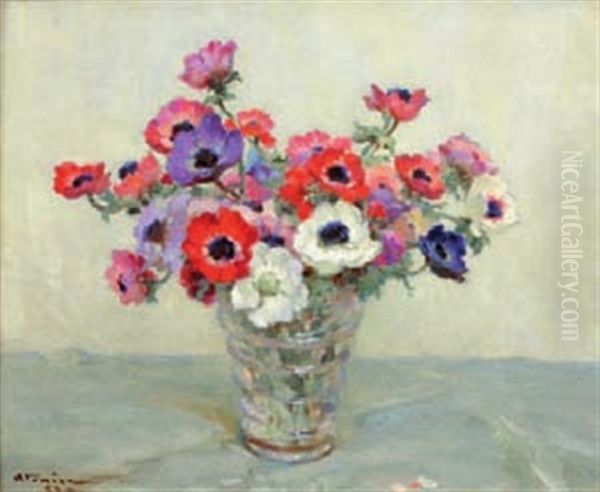 Vase D'anemones - view 1