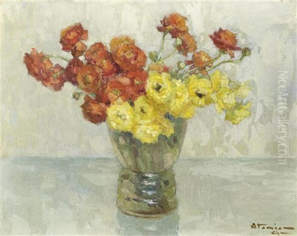 Blumen In Einer Glasvase - view 1