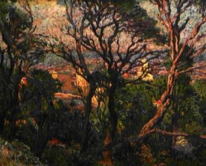 Vue De Village Mediterraneen by Charles Garabed Atamian