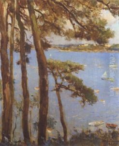 Bord De Mer Mediterraneen by Charles Garabed Atamian