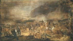 The Battlefield Of Waterloo by John Augustus Atkinson