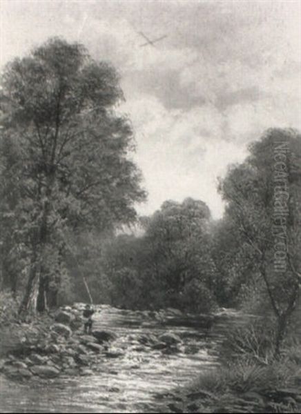 Anglers Salmon Fishing - view 1
