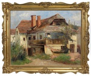 Altes Bauernhaus by Elisabeth Jordis Grafin von Attems