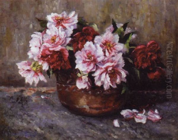 Peonies In A Vase - view 1