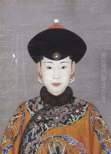 Portrait De La Concubine Chun-hui - view 1