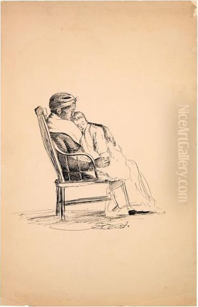 Servant And Child - view 1