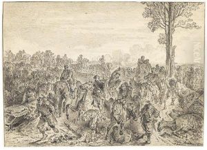 Szenen Aus Dem Deutsch-franzosischen Krieg by Eugen Adam