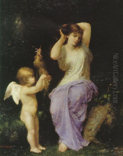 Jeune Femme Et Ange - view 1
