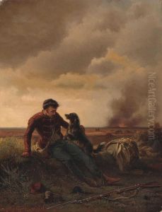Nach Der Schlacht by Eugen Adam