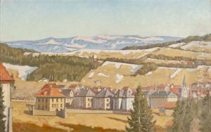 Hiver La Chaux De Fonds by William-Victor Aubert