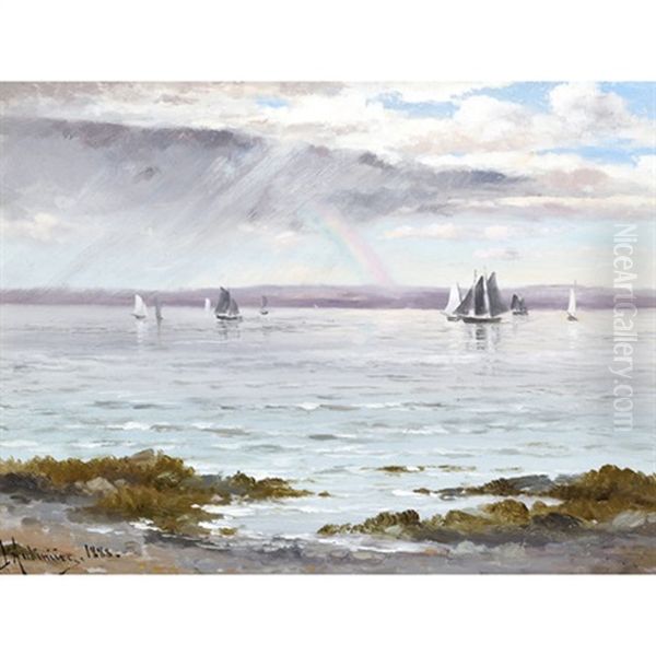 Ships Below A Rainbow - view 1