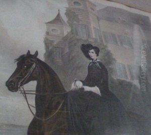 Kaiserin Elisabeth Von Oesterreich (an Equestrian Portrait) Kaiserin Elisabeth Von Oesterreich (an Equestrian Portrait)