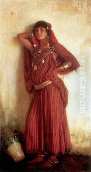 A Moroccan Girl In Native Garb - view 1