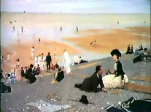 Sur Les Galets; Le Treport by Albert Aublet