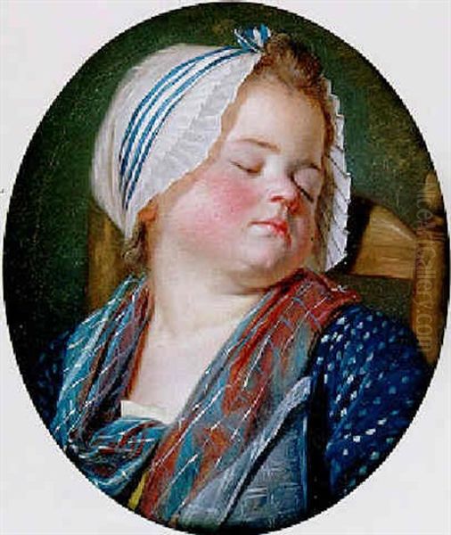 Tete D'enfant Endormi - view 1