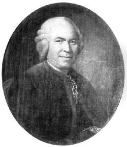 Portrait D'homme A La Veste Bordee De Fourrure by Etienne Aubry