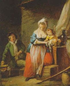 Die Glueckliche Familie by Etienne Aubry