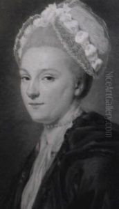 Portrait De Jeune Femme Au Bonnet De Dentelle