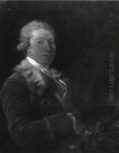 Portrait De Peintre by Etienne Aubry