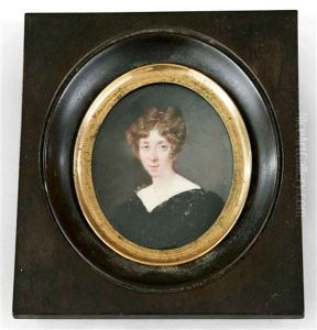Portrait De Celestine Louise Henriette De Fay De La Tour Maubourg by Louis Francois Aubry