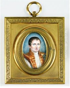 Portrait De Joseph Bonaparte En Costume De Cour Et Cape Or Vers La Droite