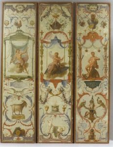 Tapestry Cartoon (+ 5 Others; Set Of 6 From Les Douze Mois Grotesques)