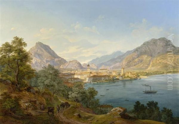 On Lake Garda - view 1