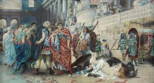 Scene De Martyre Au Cirque