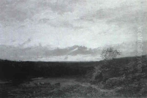 Abendlandschaft, Le Soir Apres L'orage - view 1