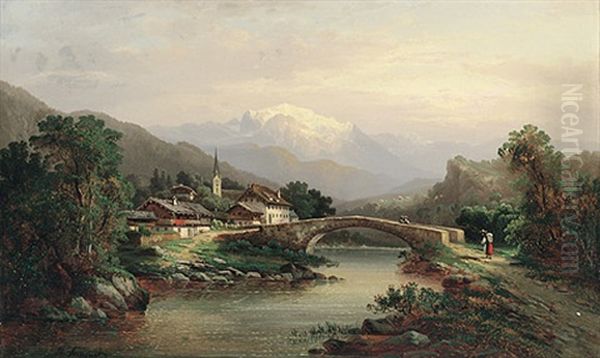 Dorf St. Martin Am Montblanc - view 1