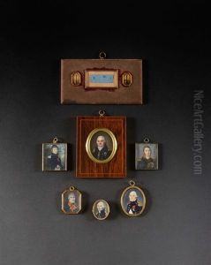 Portrait De Louis Xviii, Roi De France, En Buste De Trois-quarts Vers La Gauche Presque De Face by Jacques-Jean- Baptiste Augustin