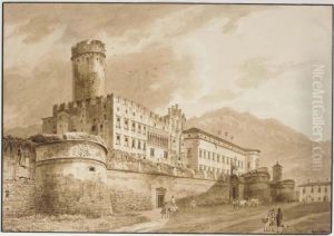 Palazzo Del Buonconsiglio, Trento by Heinrich Adam