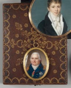 Portrait De Louis Xviii by Jacques-Jean- Baptiste Augustin