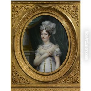 Portrait Of Marie Therese Charlotte, Duchesse D'angouleme Portrait Of Marie Therese Charlotte, Duchesse D'angouleme