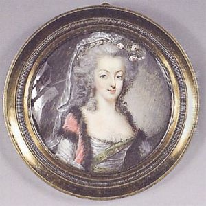 La Reine Marie-antoinette by Jacques-Jean- Baptiste Augustin