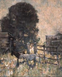 Harmony In Grey And Green by James Muir Auld