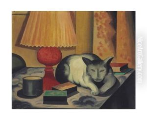 Cat And Lamp