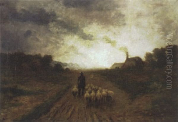Driving Home The Flock - view 1