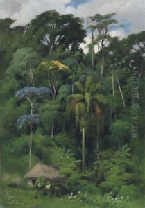 Brazilian Forest by Francisco Aurelio de Figueiredo