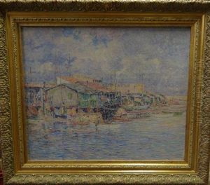 La Pointe Rouge A Marseille by Henri Aurrens