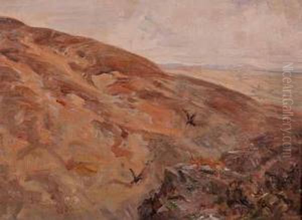Fox In A Landscape - view 1