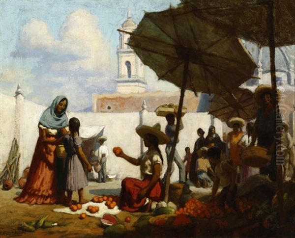 Orange Vendor - view 1